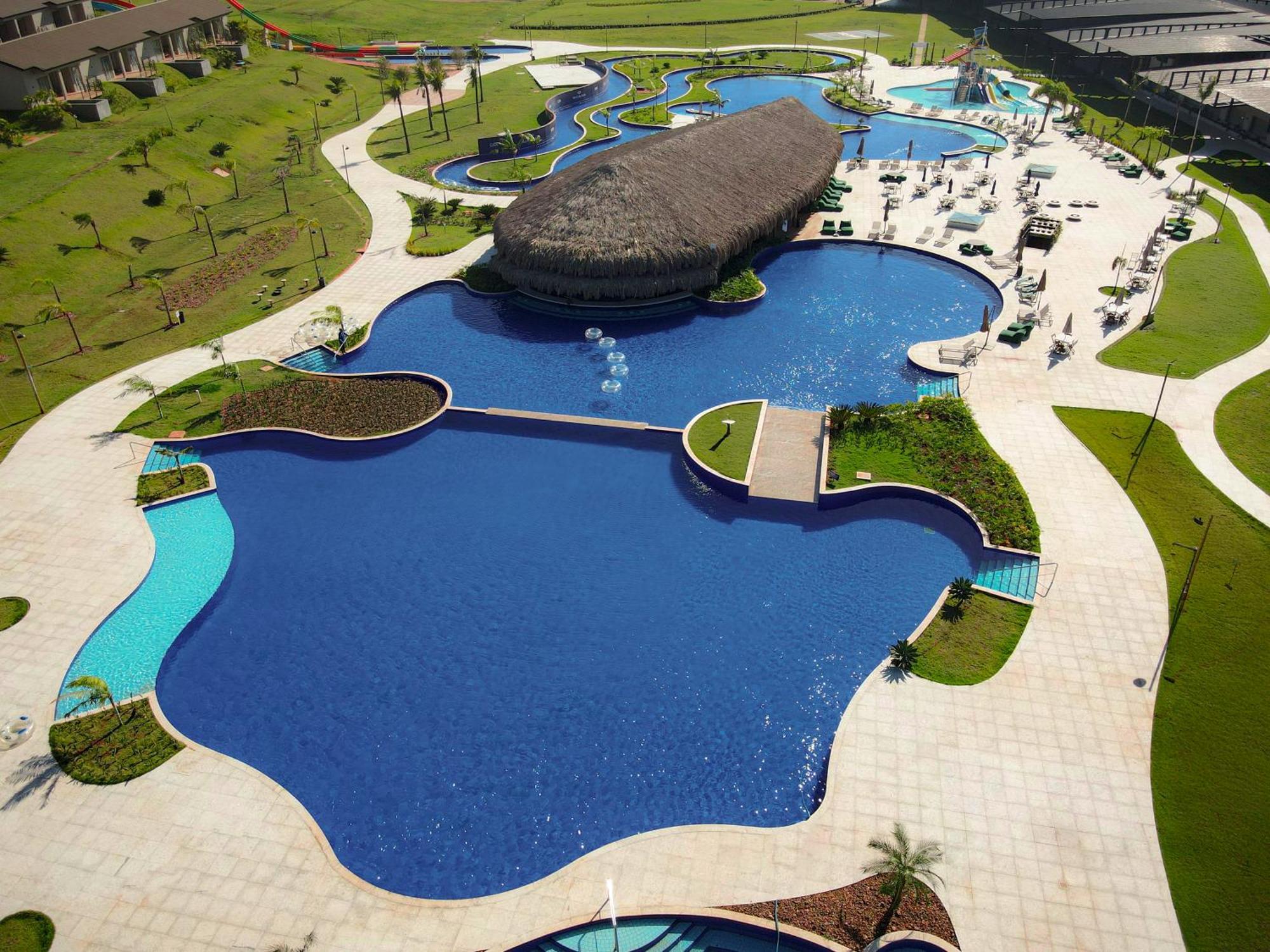 Morro Dos Anjos Aguas Quentes Hotel Resort Oficial Bandeirantes  ภายนอก รูปภาพ